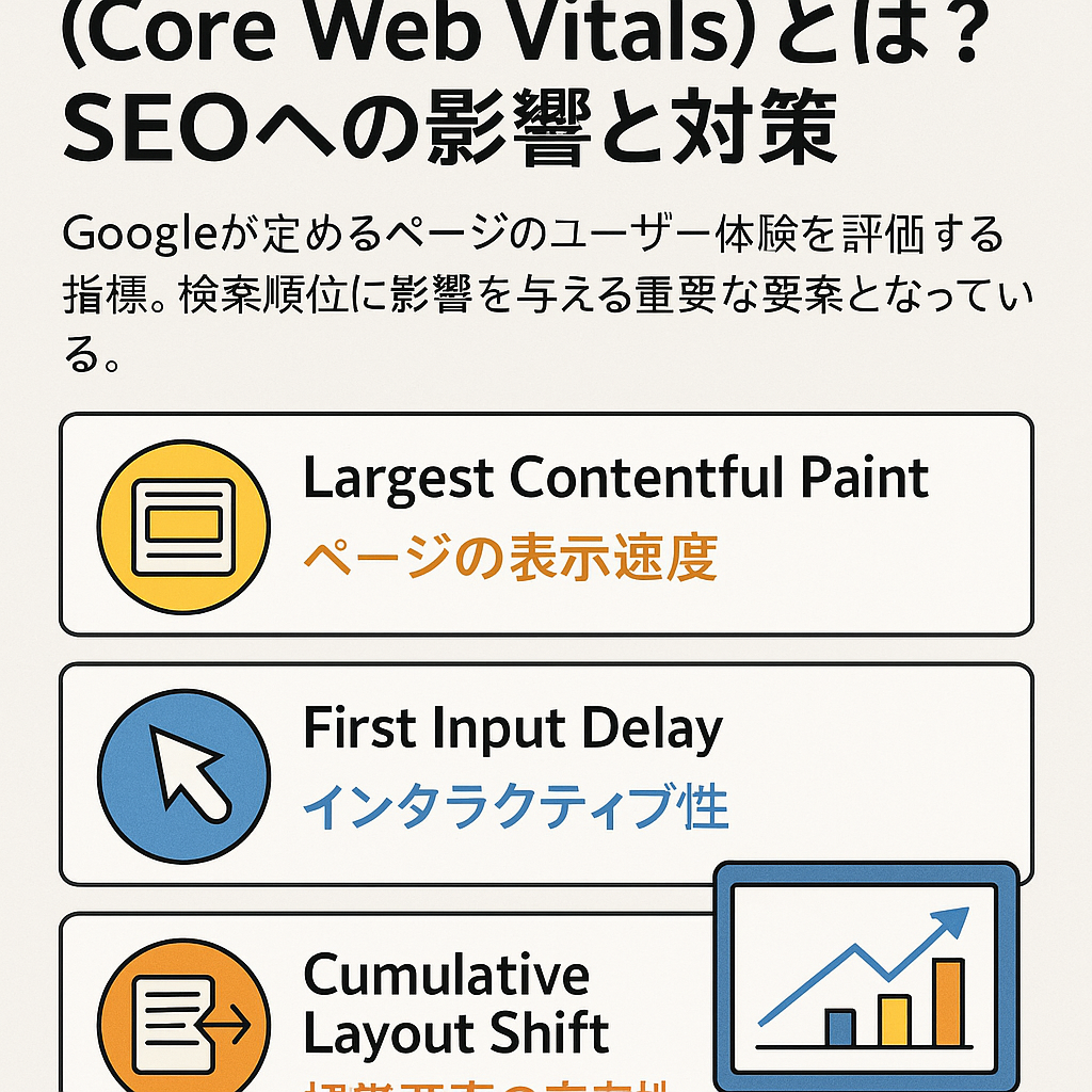 コアウェブバイタル（Core Web Vitals）とは？SEOへの影響と対策